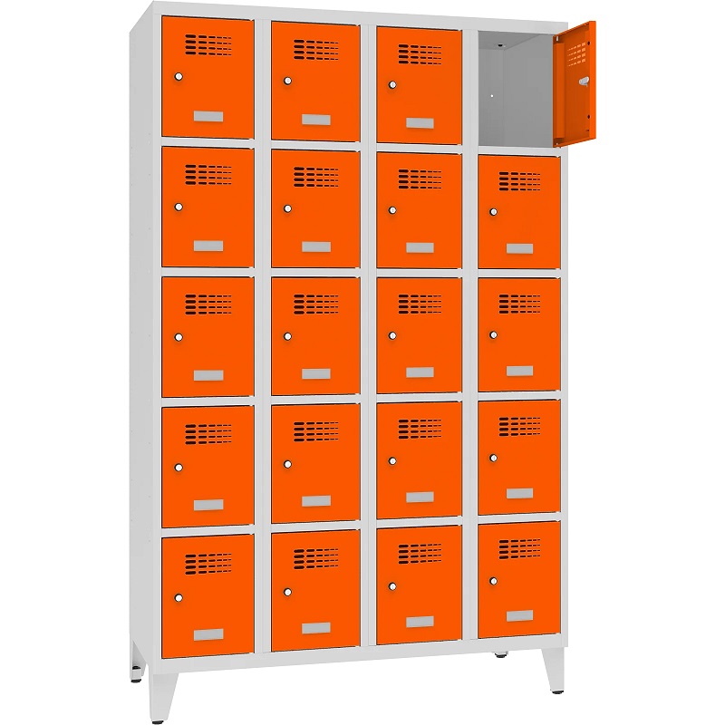 4-Column, 5-row personal locker